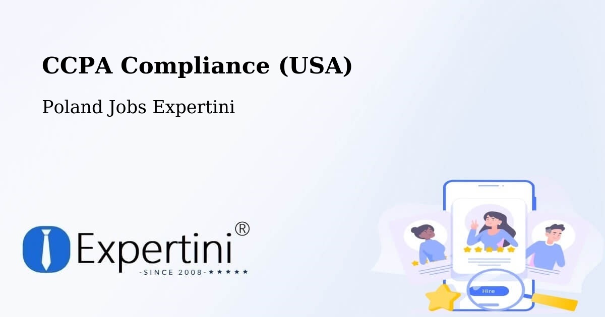 CCPA Privacy Rights & Compliance Notice – Suchań - Poland Jobs Expertini