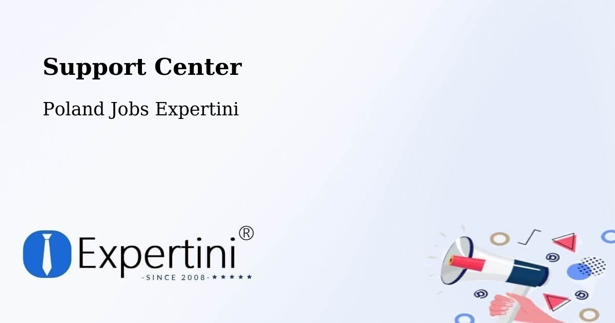 Support Services – Suchań - Poland Jobs Expertini