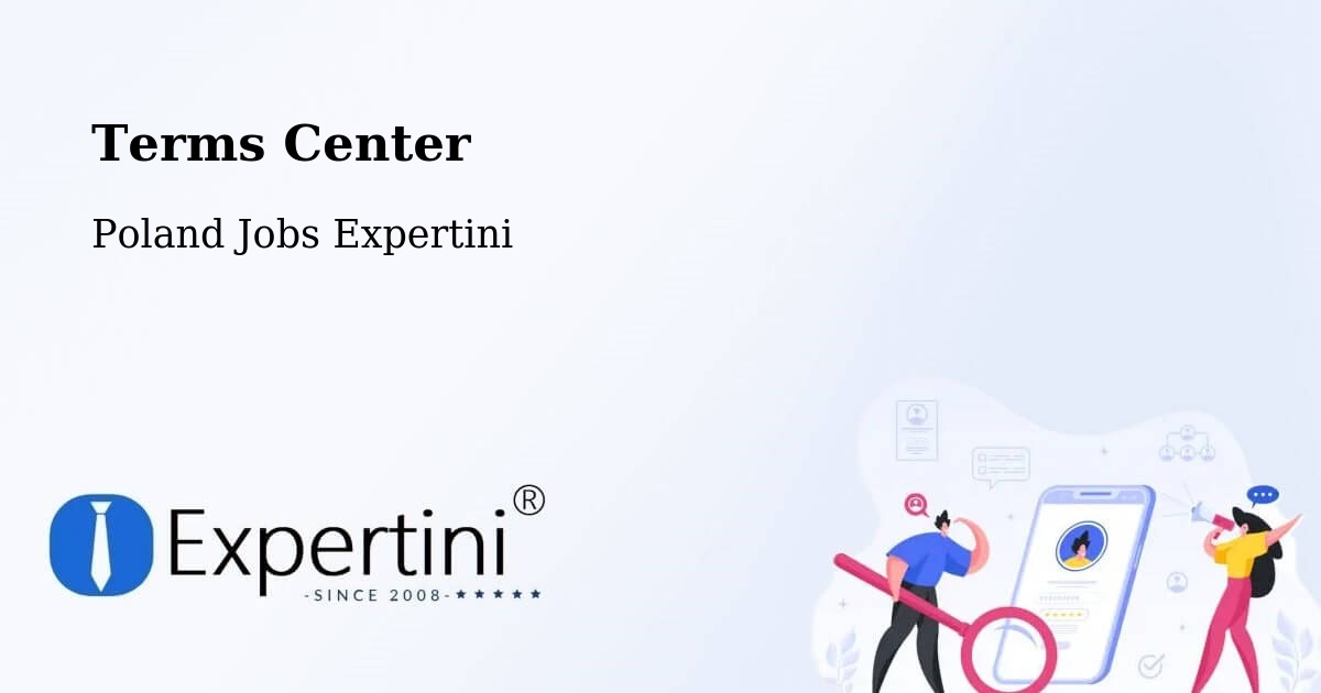 Terms of Service – Suchań - Poland Jobs Expertini